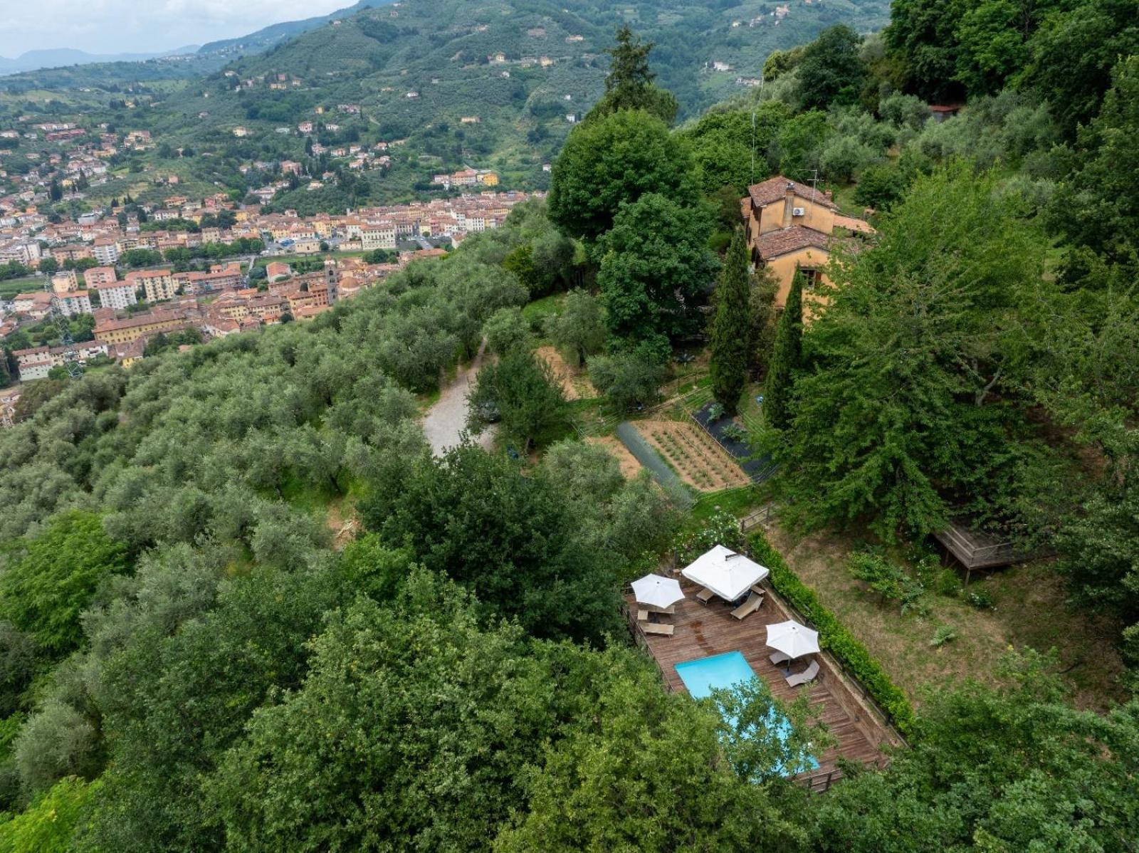 Вилла La Casa Sui Colli Uzzano Экстерьер фото